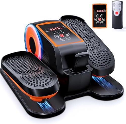 Ellipse Leg Exerciser as Seen on TV, 15 Adjustable Speed, Portable for Seniors