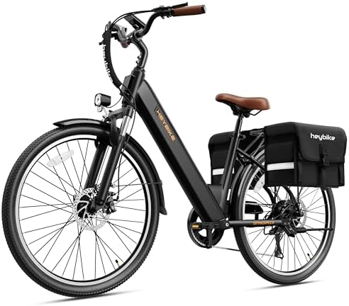 Heybike Cityscape |0 Electric Bike for Adults with 1000W Motor Peak and 50 Miles Range | UL Certified | Ideal for Commut