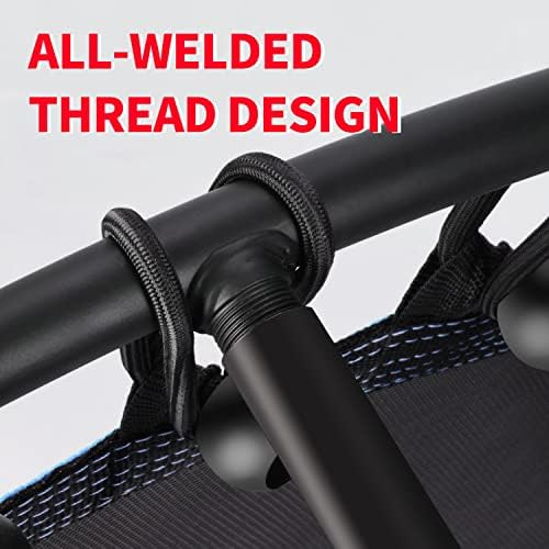 NEWAN Silent Mini Trampoline for Adults - 40" to 48" Diameter, Max Limit 330lbs, Silent Bungee Rebounder Jumping Cardio