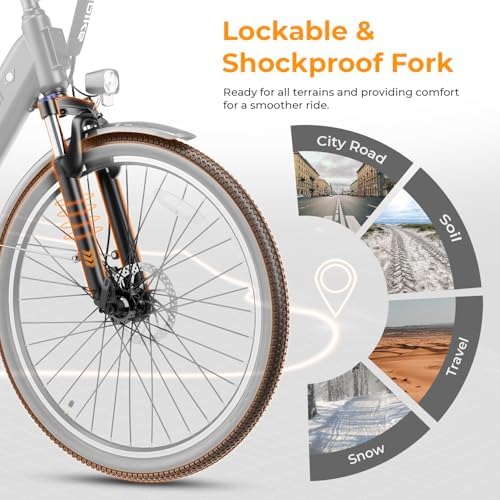 Heybike Cityscape |0 Electric Bike for Adults with 1000W Motor Peak and 50 Miles Range | UL Certified | Ideal for Commut