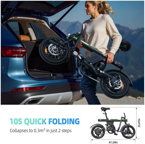 Adults 500W 25 Miles+ 20MPH Electric Mountain Bike for Off-Road Adventures | 750W 55 Miles+ 20MPH Electric Mountain Bik