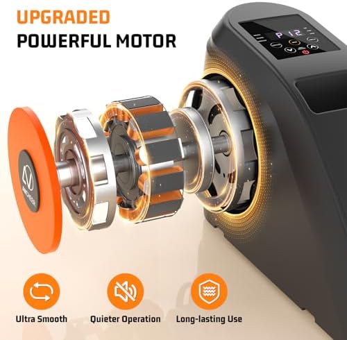 ANCHEER Electric Under Desk Elliptical Exercise Machine for Seniors and Home Office | ANCHEER 12 Speed Seated Elliptica