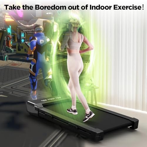 SupeRun Incline Walking Pad for Home and Office with Remote Control LED Display