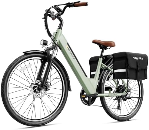 Heybike Cityscape |0 Electric Bike for Adults with 1000W Motor Peak and 50 Miles Range | UL Certified | Ideal for Commut