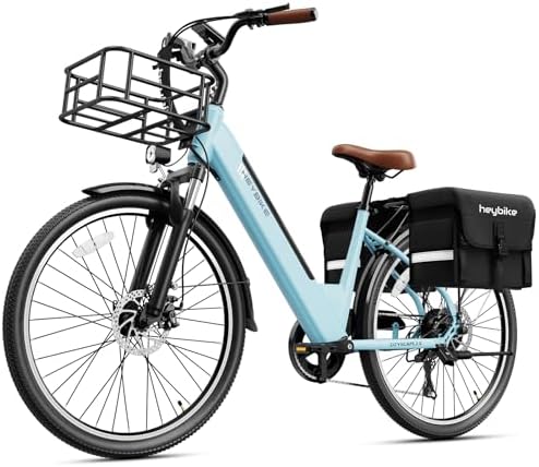 Heybike Cityscape |0 Electric Bike for Adults with 1000W Motor Peak and 50 Miles Range | UL Certified | Ideal for Commut