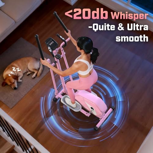 ANCHEER Home Elliptical Machine for Fitness Lovers with Ultra-Quiet Magnetic System | ANCHEER Elliptical Exercise Machi