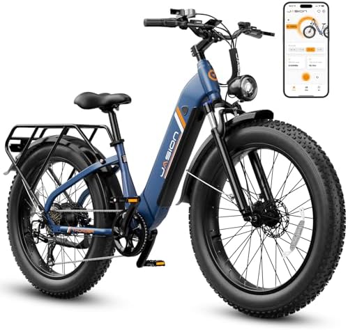 Jasion 26'' Fat Tire Electric Bike for Adults