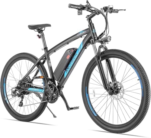 ANCHEER 750W Electric Bike for Adults, 60 Miles Ride, Fast Charge, 27.5'' Hummer Electric Mountain Bike with LCD Display
