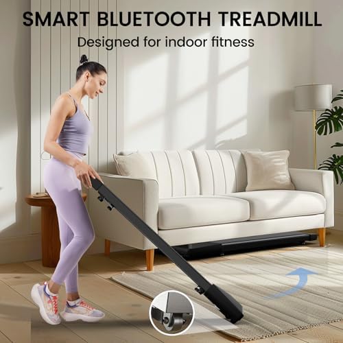 SupeRun Incline Walking Pad for Home and Office with Remote Control LED Display