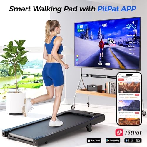 SupeRun Incline Walking Pad for Home and Office with Remote Control LED Display