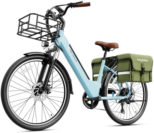 Heybike Cityscape |0 Electric Bike for Adults with 1000W Motor Peak and 50 Miles Range | UL Certified | Ideal for Commut