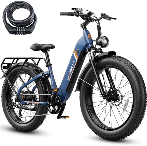Jasion 26'' Fat Tire Electric Bike for Adults