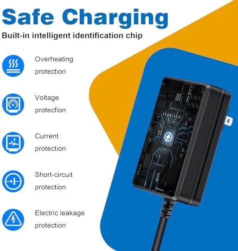 24V Charger for Razor MX350 Electric Scooter | 24V Charger for Electric Scooter E300S | 24V Charger for Razor Dirt Quad