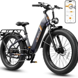 Jasion 26'' Fat Tire Electric Bike for Adults