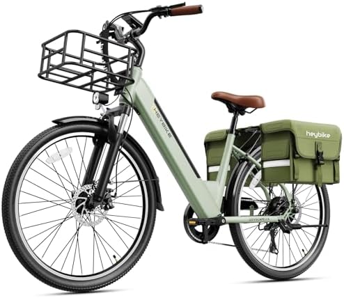 Heybike Cityscape |0 Electric Bike for Adults with 1000W Motor Peak and 50 Miles Range | UL Certified | Ideal for Commut