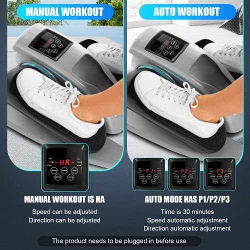 ANCHEER Quiet Elliptical Machine for Seniors Office Home Exercise