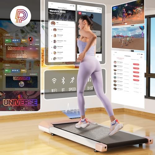 SupeRun Incline Walking Pad for Home and Office with Remote Control LED Display