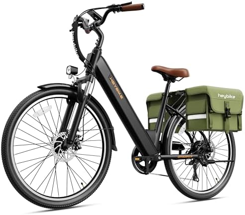 Heybike Cityscape |0 Electric Bike for Adults with 1000W Motor Peak and 50 Miles Range | UL Certified | Ideal for Commut