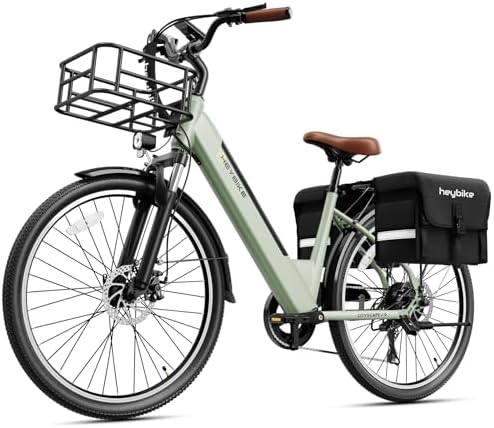 Heybike Cityscape |0 Electric Bike for Adults with 1000W Motor Peak and 50 Miles Range | UL Certified | Ideal for Commut
