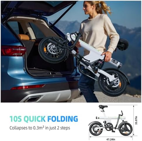 Adults 500W 25 Miles+ 20MPH Electric Mountain Bike for Off-Road Adventures | 750W 55 Miles+ 20MPH Electric Mountain Bik