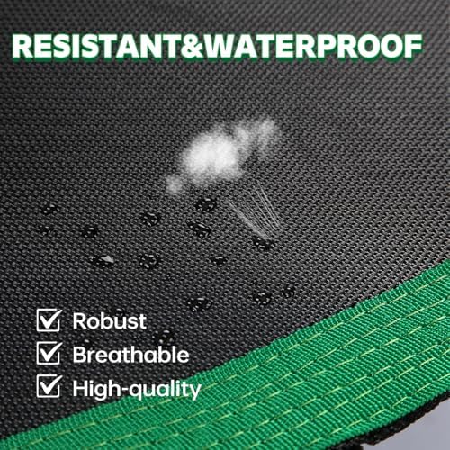 Mini Fitness Trampoline with Bungees - Stable & Quiet Rebounder for Adults