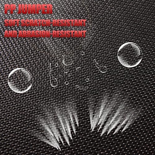 NEWAN Silent Mini Trampoline for Adults - 40" to 48" Diameter, Max Limit 330lbs, Silent Bungee Rebounder Jumping Cardio