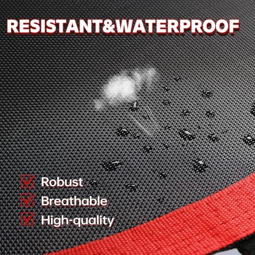 Mini Fitness Trampoline with Bungees - Stable & Quiet Rebounder for Adults